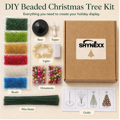 SHYNEXX™ Beaded Christmas Tree Kit