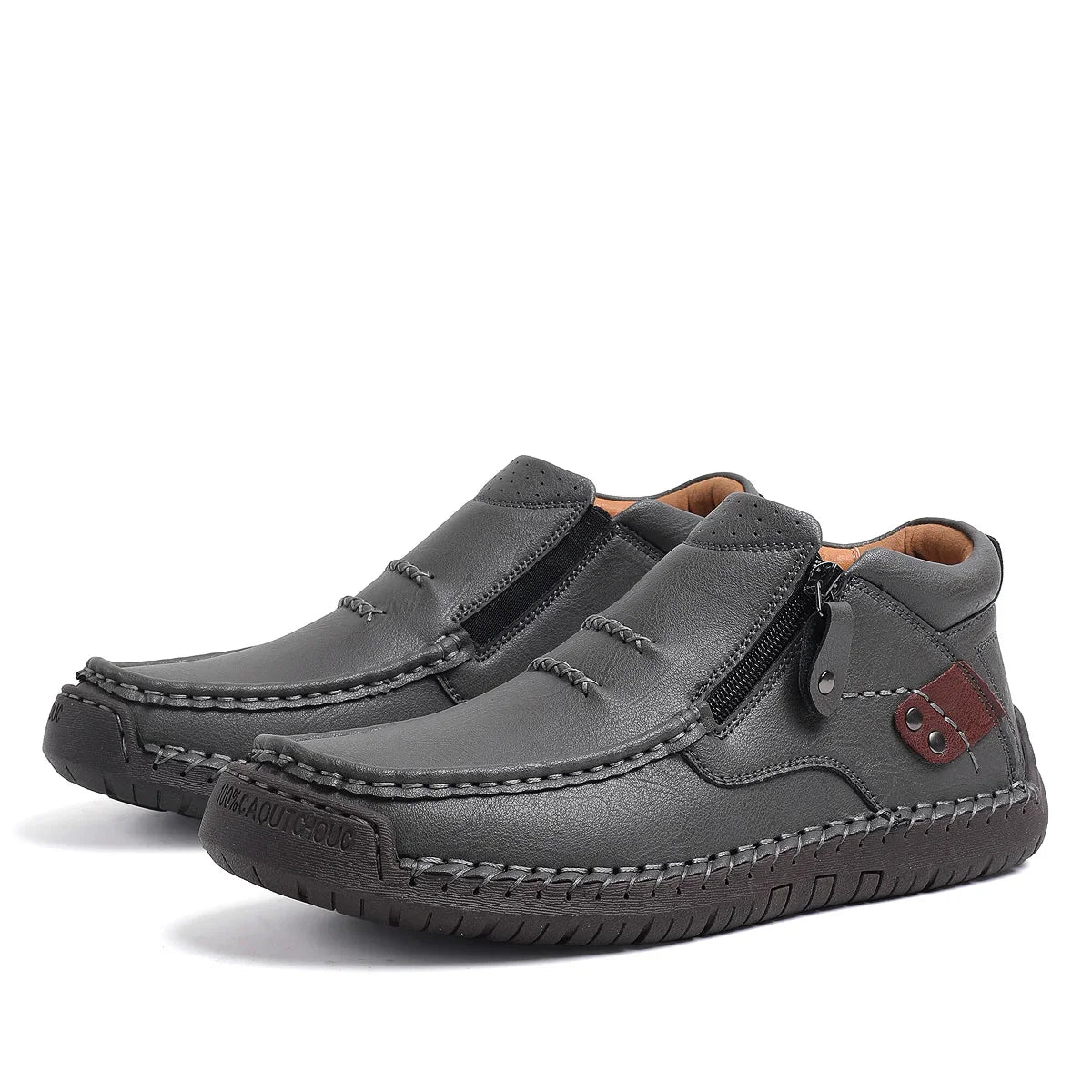Shynexx® Premium Leather Slip-On – Wide Toe Box & Healthy All-Day Comfort