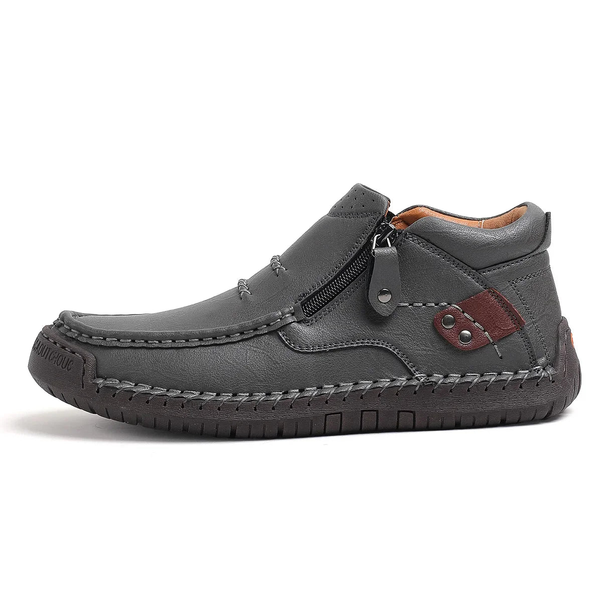 Shynexx® Premium Leather Slip-On – Wide Toe Box & Healthy All-Day Comfort
