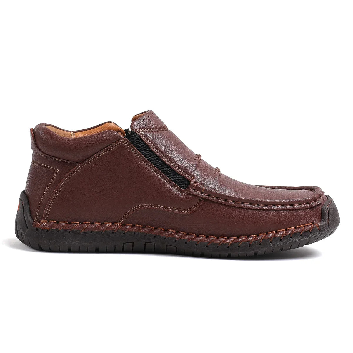 Shynexx® Premium Leather Slip-On – Wide Toe Box & Healthy All-Day Comfort