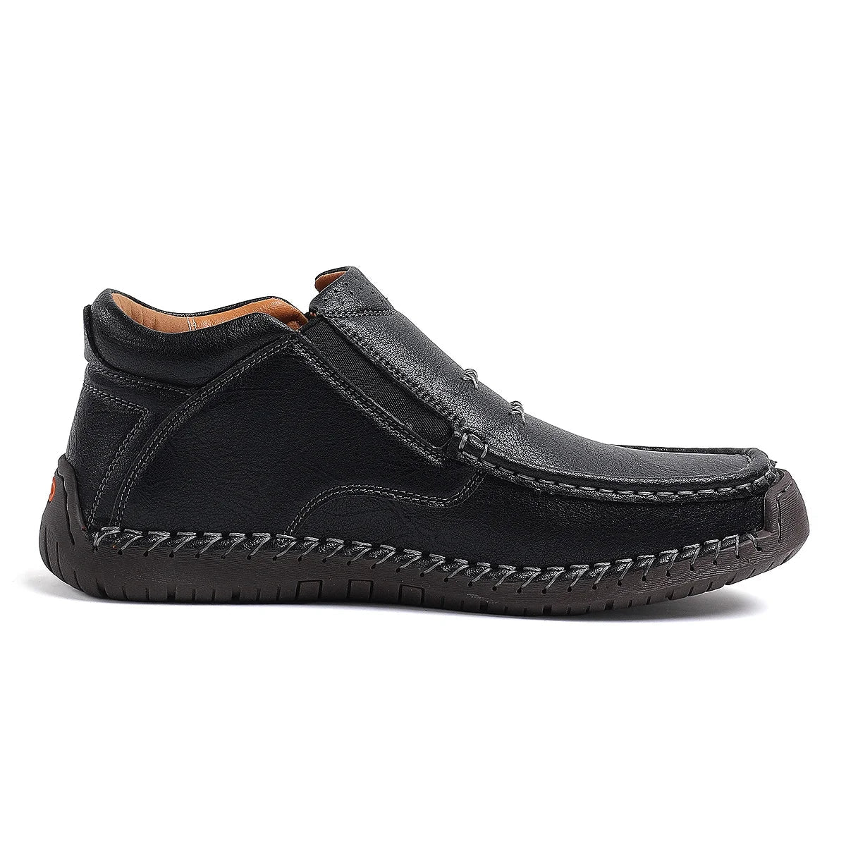 Shynexx® Premium Leather Slip-On – Wide Toe Box & Healthy All-Day Comfort