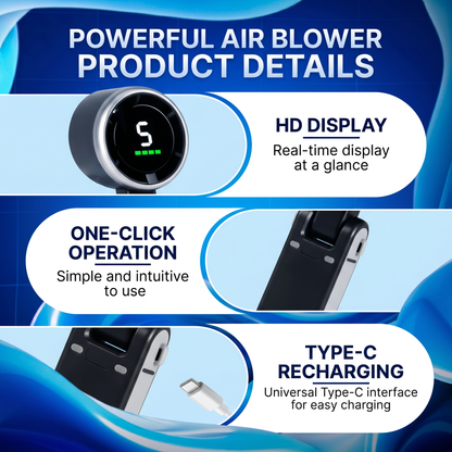 SHYNEXX™ Portable Handheld Turbo Fan