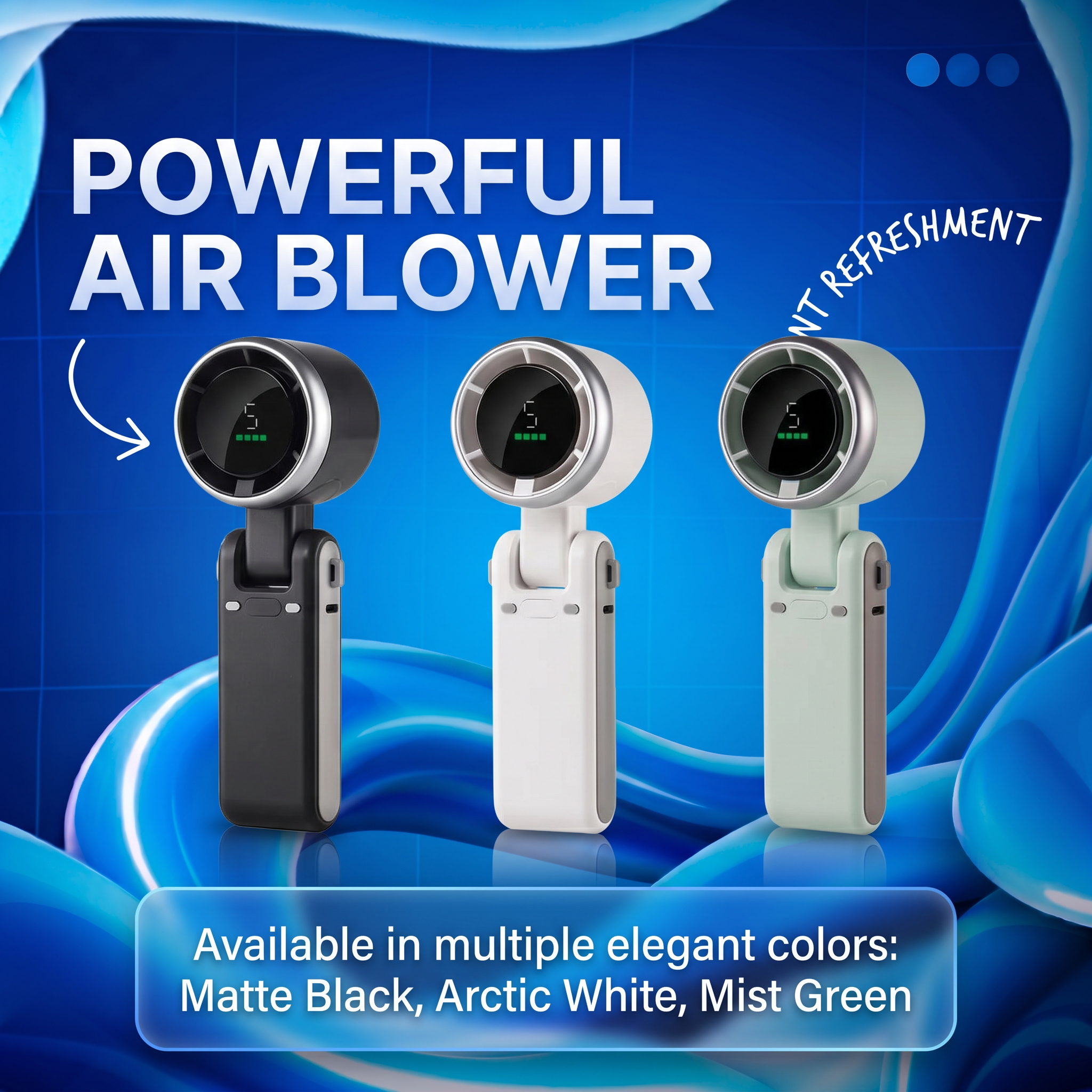 SHYNEXX™ Portable Handheld Turbo Fan