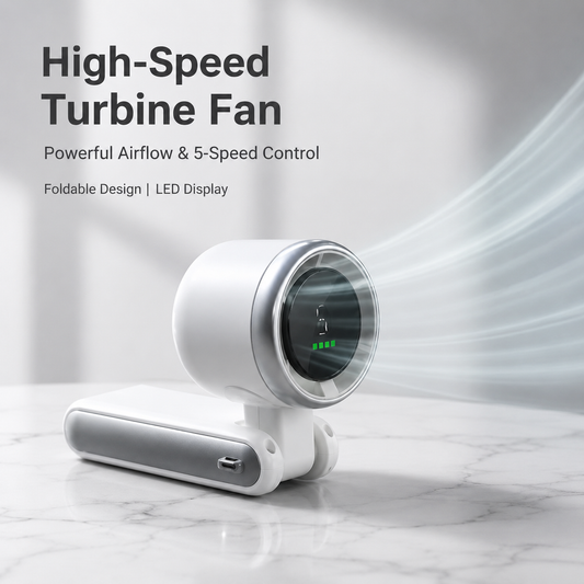 Shynexx Portable Handheld Turbo Fan