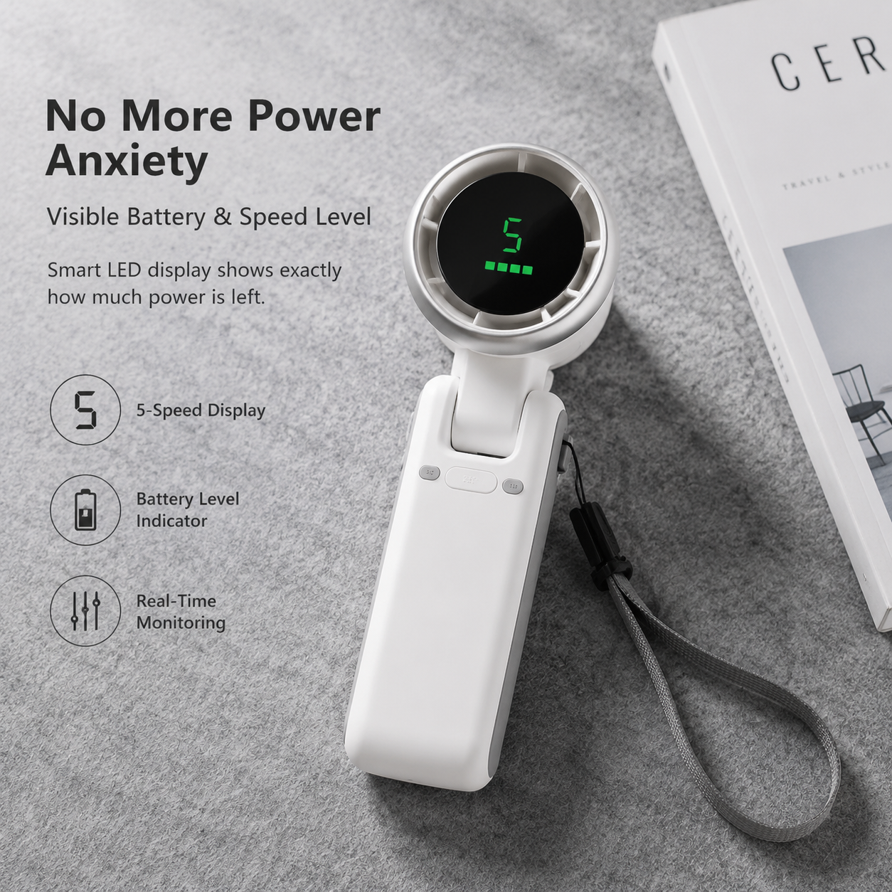 Shynexx Portable Handheld Turbo Fan