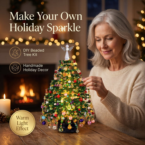 SHYNEXX™ Beaded Christmas Tree Kit