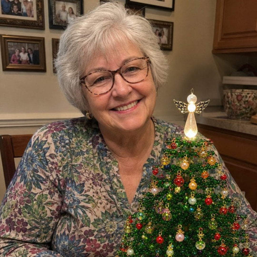 SHYNEXX™ Beaded Christmas Tree Kit