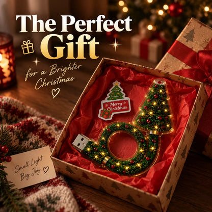 USB Christmas Projection Lamp with 6 Festive Scenes